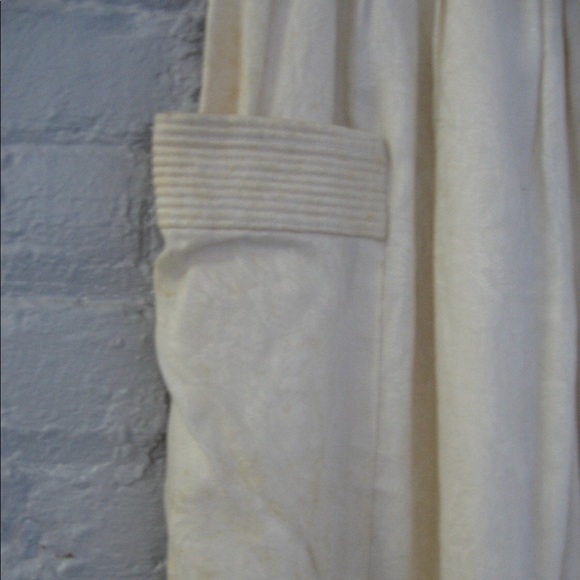 Michaele Vollbrach Wide Leg Silk Linen Damask Pant - Picture 4 of 8